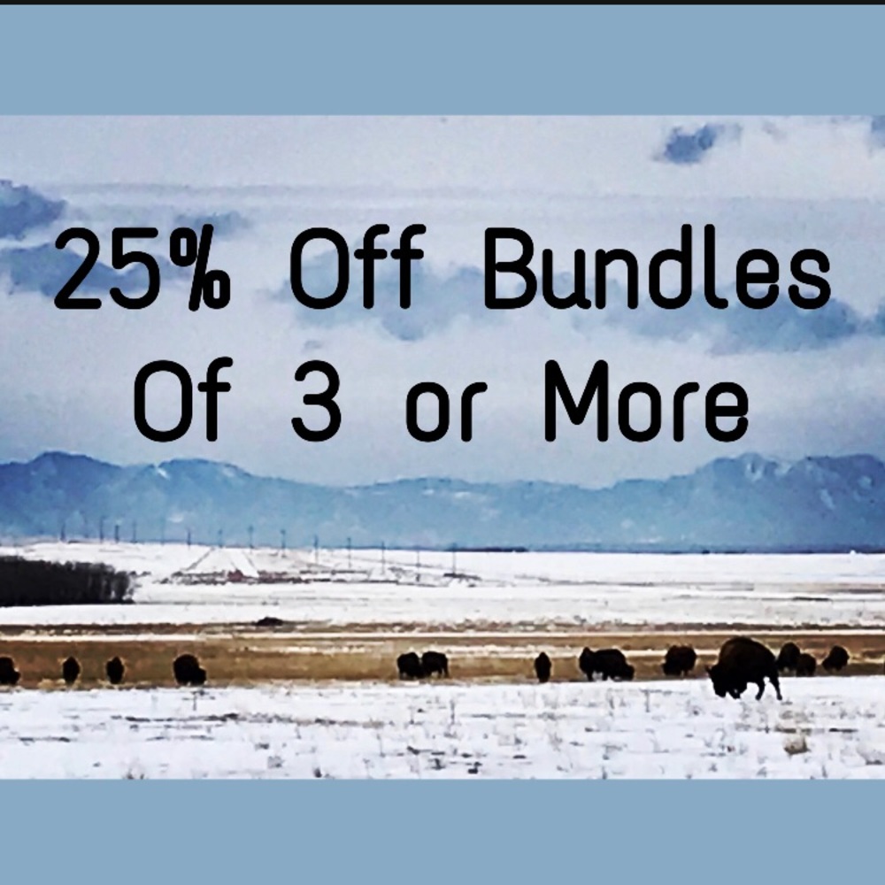 Now 25% Off Bundles Of 3 or more items.